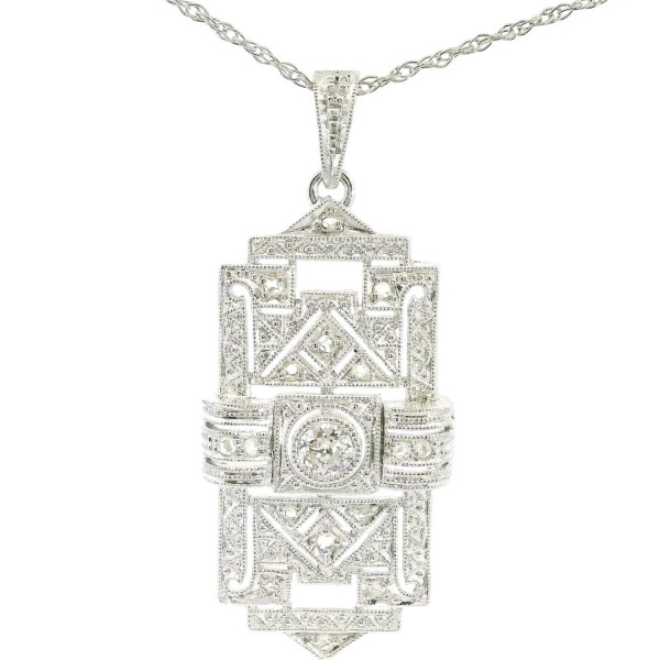 Art Deco Anhänger Diamanten