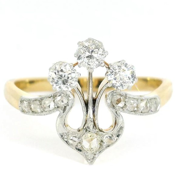 Antiker Tiara Ring