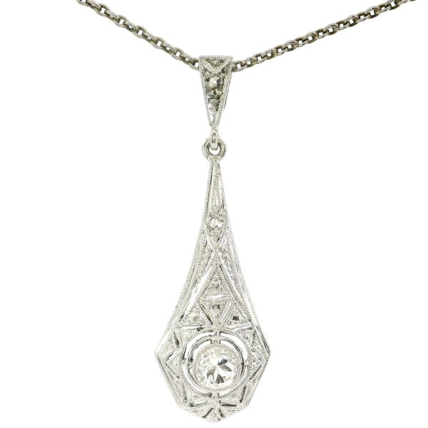 Art Deco Collier Diamanten